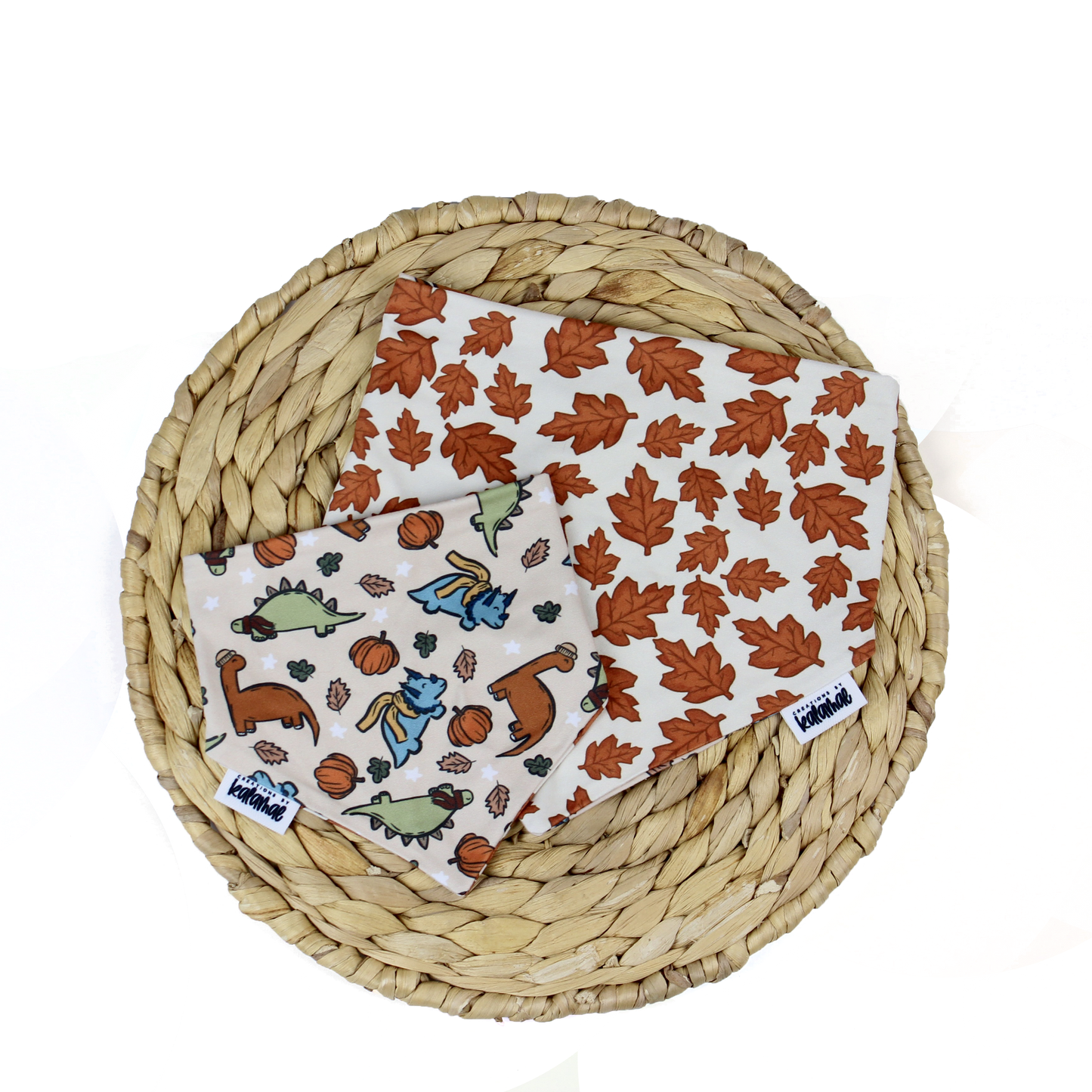 Dino Fall Dog Bandana