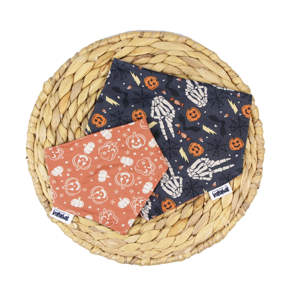 Bone to be Spooky Dog Bandana