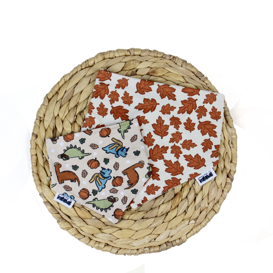 Dino Fall Dog Bandana
