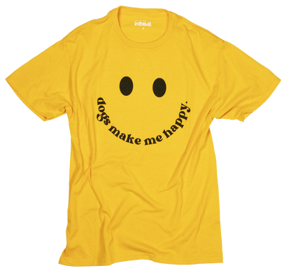 CLEARANCE Dog's Make Me Happy T-Shirt