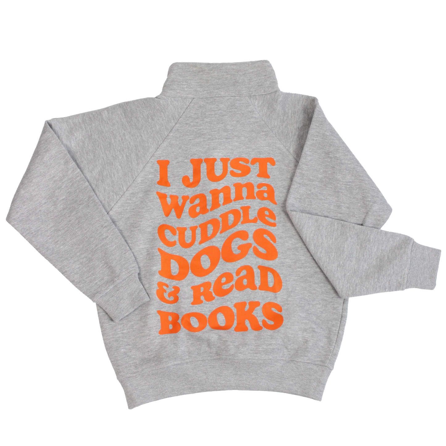 Books & Dogs YOUTH 1/4 Zip