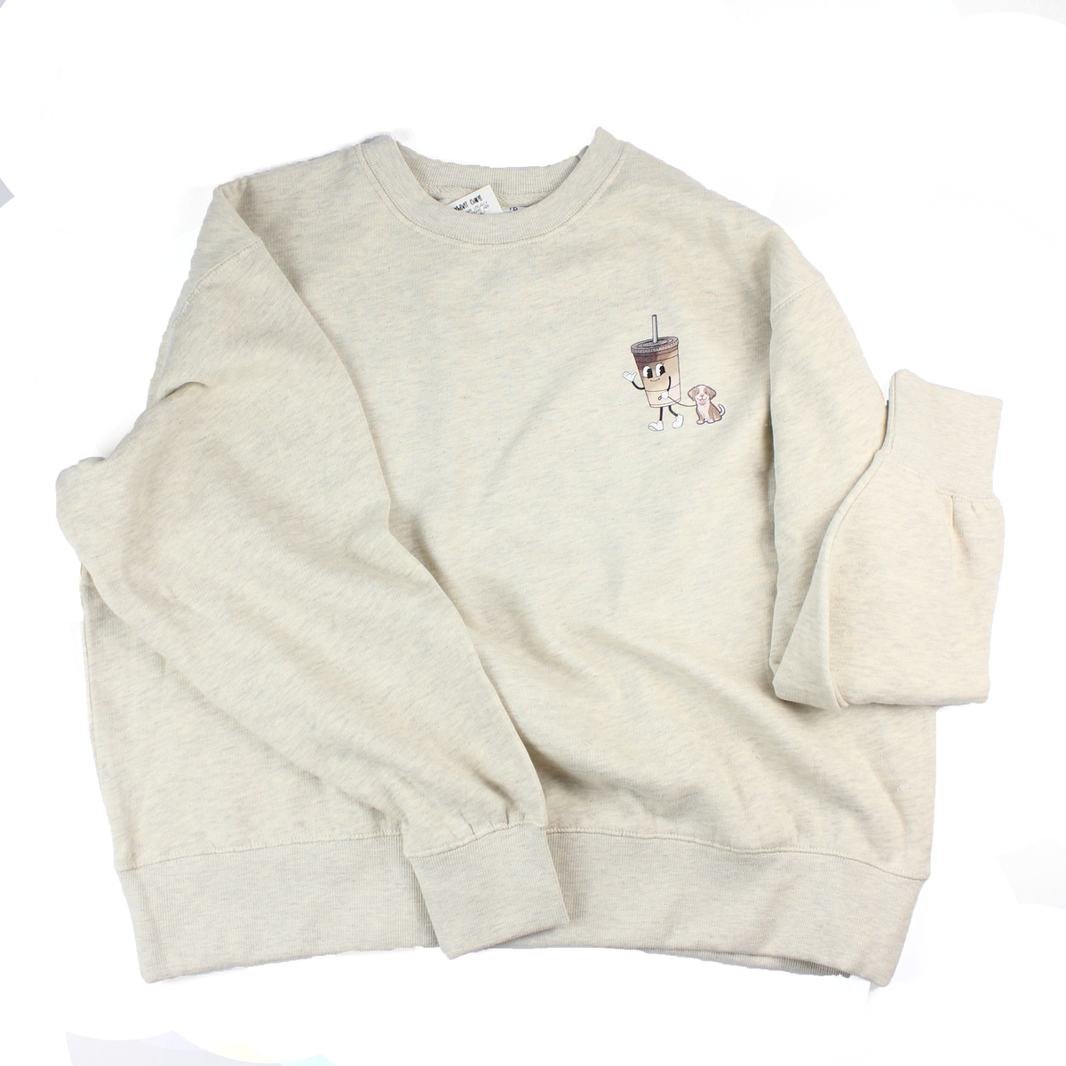 Dog Walks. Coffee. Repeat. - Crewneck