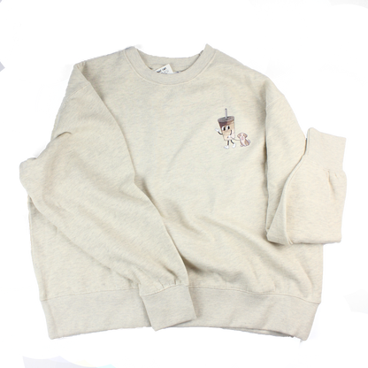 Dog Walks. Coffee. Repeat. - Crewneck