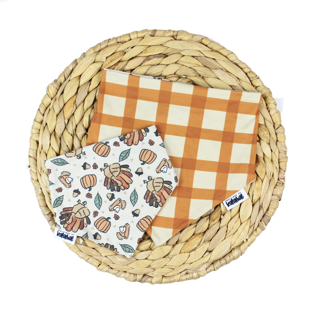 Autumn Gobbles Dog Bandana