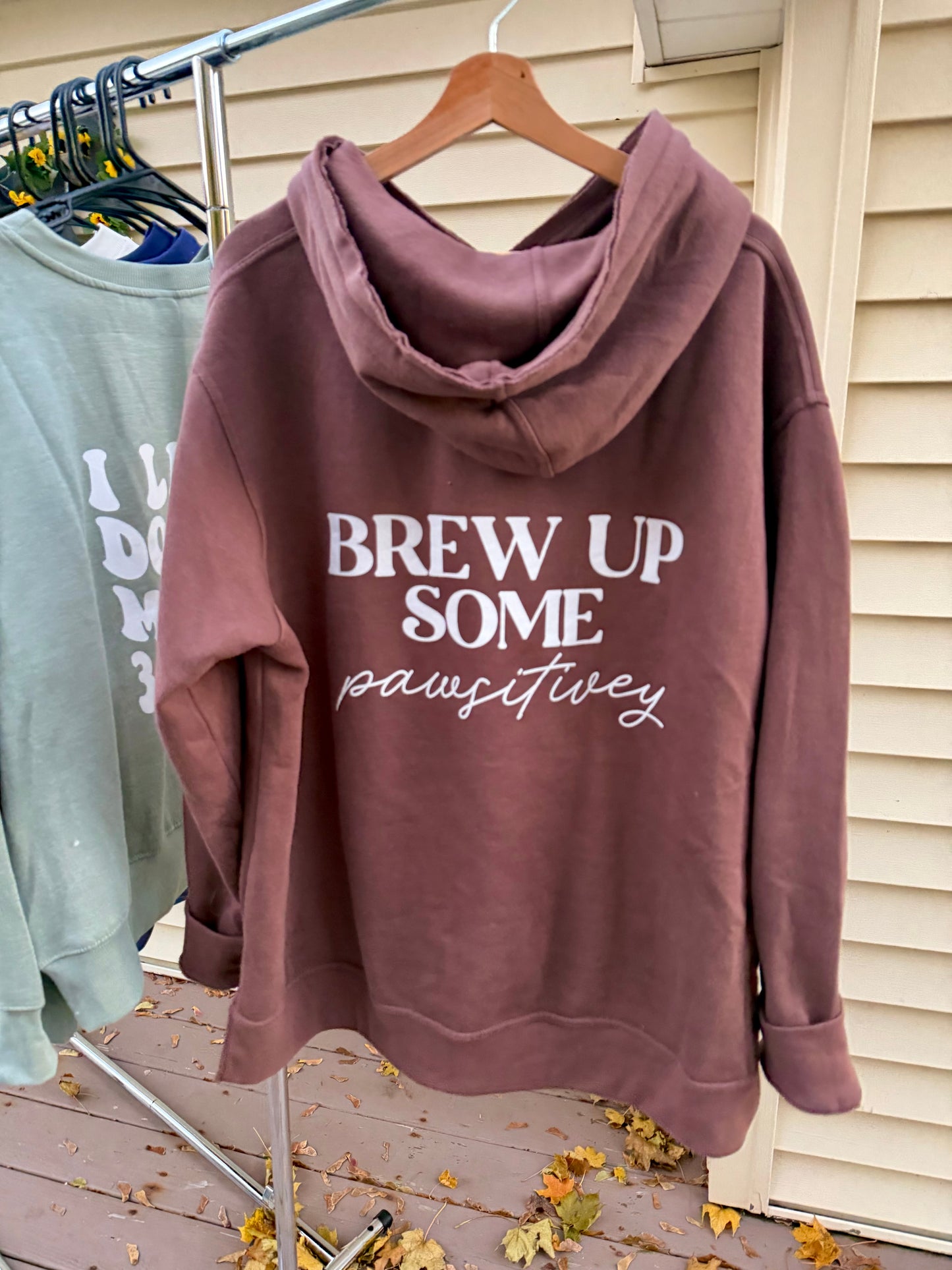 Brew Up Some Pawsitivity Hoodie