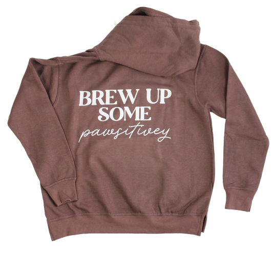Brew Up Some Pawsitiviy Hoodie