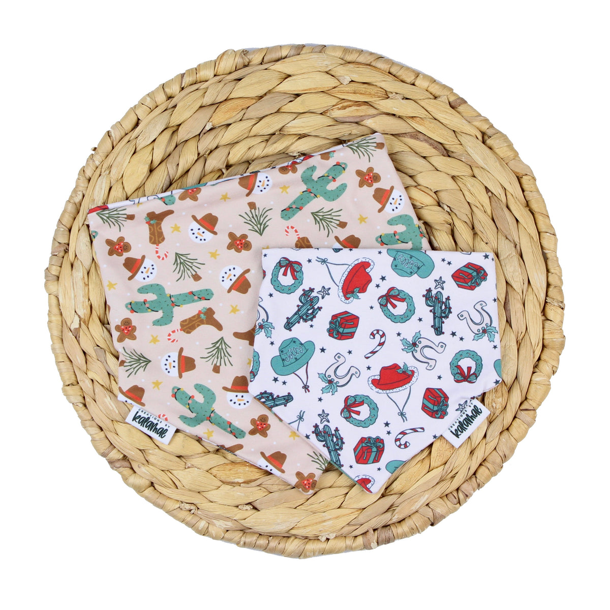 Howdy Holidays Dog Bandana